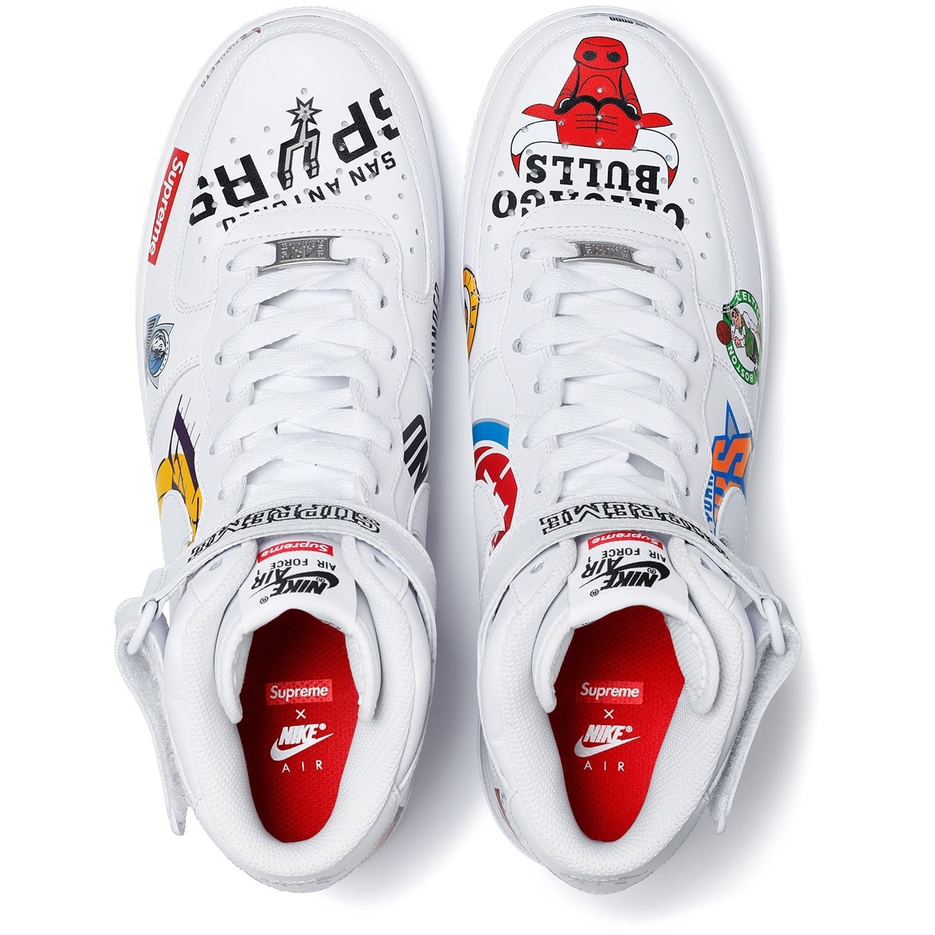 Supreme®/Nike®/NBA Teams Air Force 1 Mid view 7